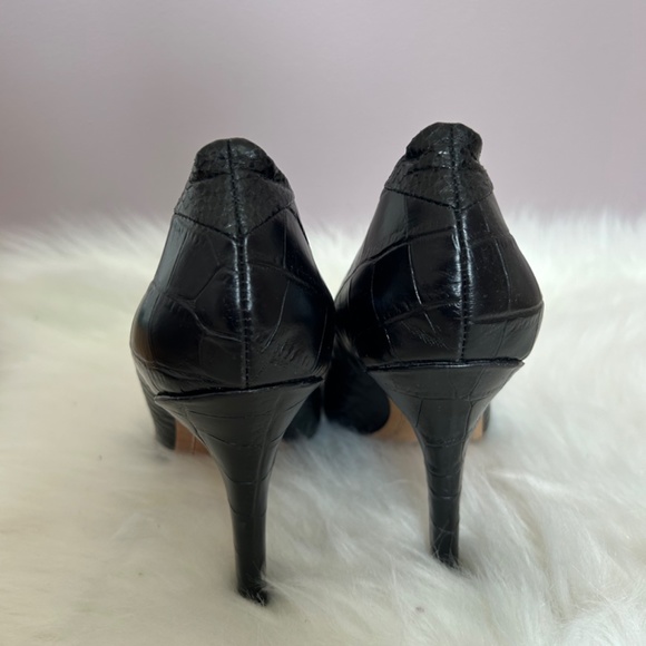 Black leather Sam Edelman pumps size 9 - Picture 4 of 6
